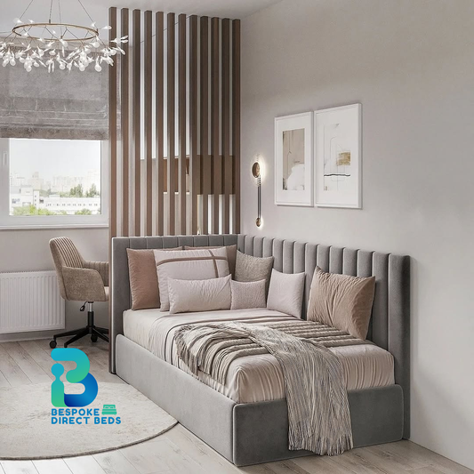 VelvetRise Nova Kids Corner Bed |Sofa Bed | Bespoke Direct Beds