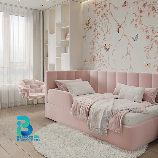 PetalShell Luna Kids Corner Bed | Sofa bed | Bespoke Direct Beds
