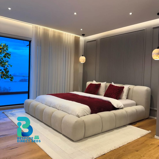 LuxeCloud Curve Bed Frame Venus Edition | Bespoke Direct Beds
