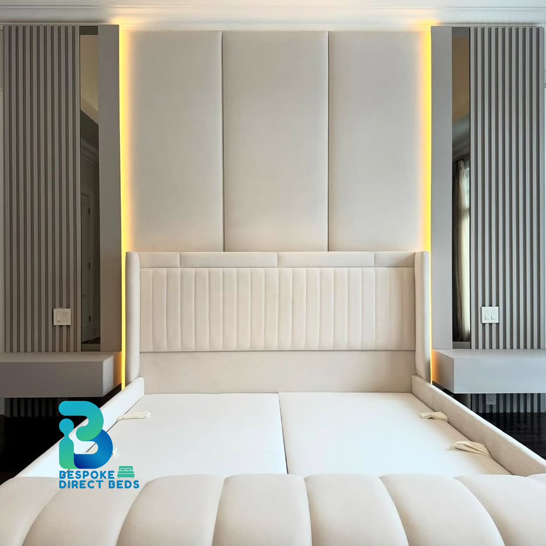 VerticalWing Grande Upholstered Bed Orion Edition | Bespoke Direct Beds