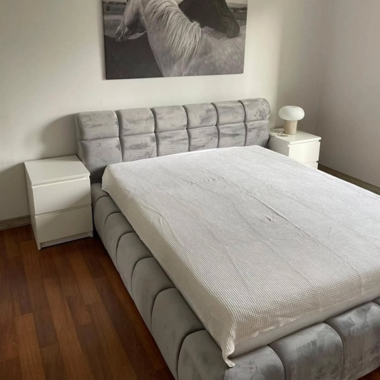 PlushHaven Edge Low Platform Bed Nova Edition | Bespoke Direct Beds