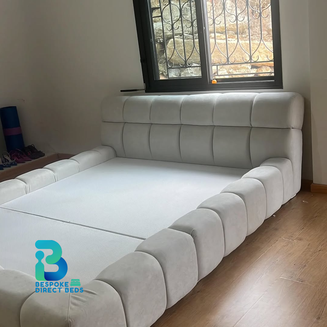PlushHaven Edge Low Platform Bed Nova Edition | Bespoke Direct Beds