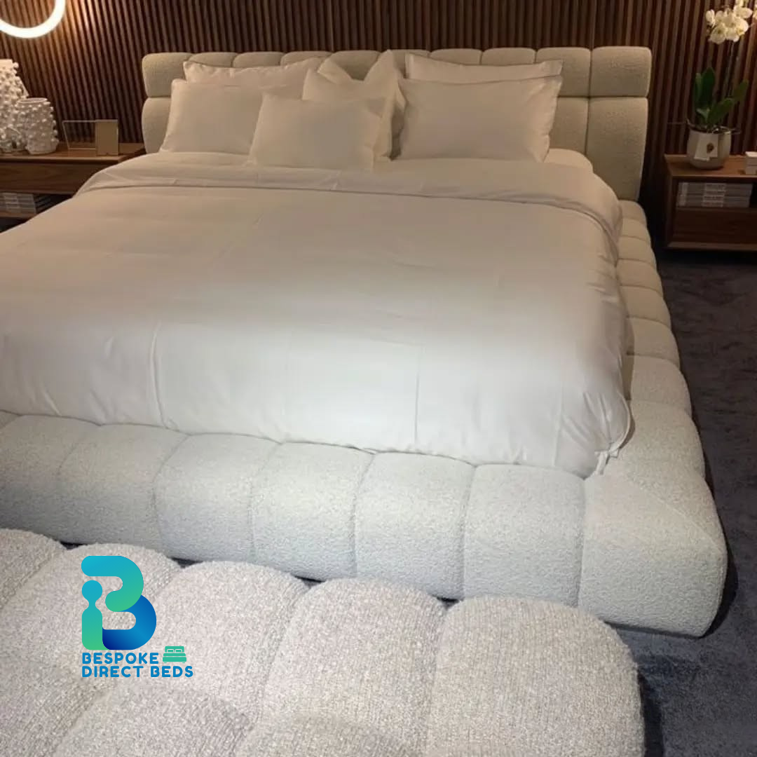 PlushHaven Edge Low Platform Bed Nova Edition | Bespoke Direct Beds