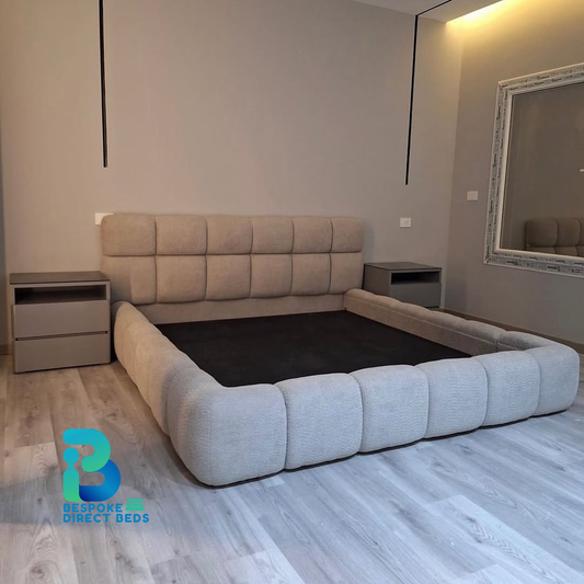PlushGrid Luxe Low Platform Bed Orion Edition | Bespoke Direct Beds
