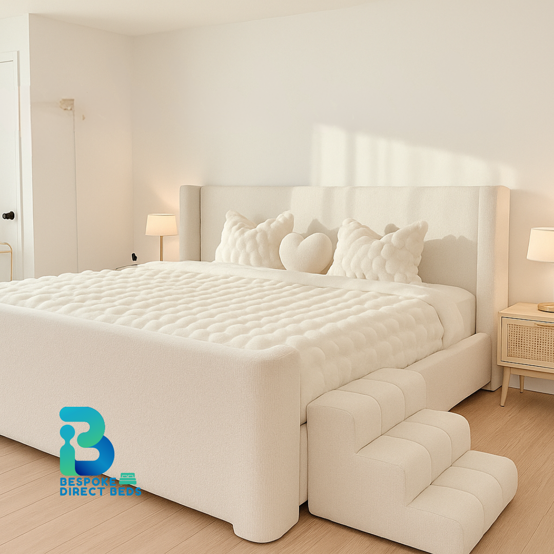 Upholstered Designer Bed PlushEdge Comfort | Bespoke Direct Beds