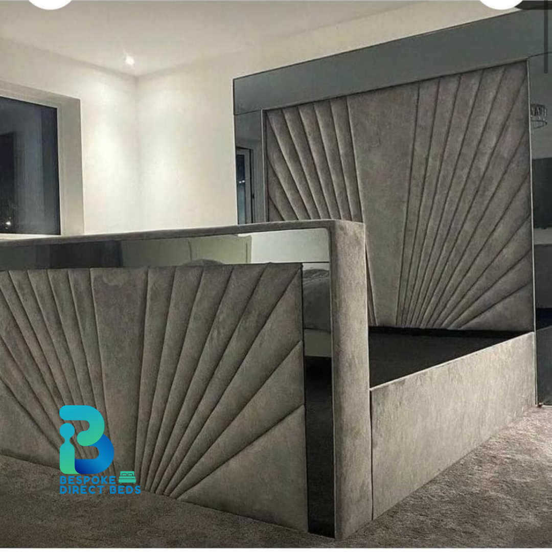 Panel Bed Suncrest MirrorLine | Bespoke Direct Beds #B36