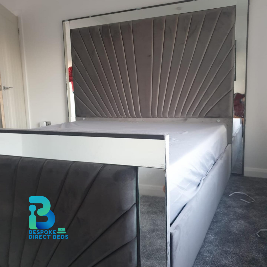 Panel Bed Suncrest MirrorLine | Bespoke Direct Beds #B36