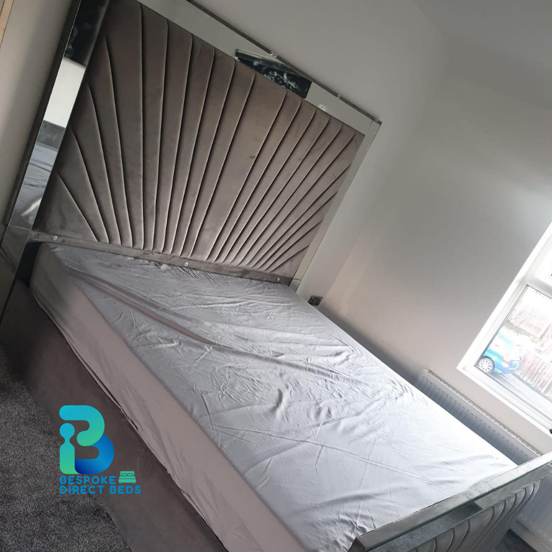 Panel Bed Suncrest MirrorLine | Bespoke Direct Beds #B36