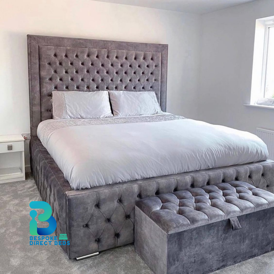 Upholstered Bed ImperialTall Grande | Bespoke Direct Beds #B32