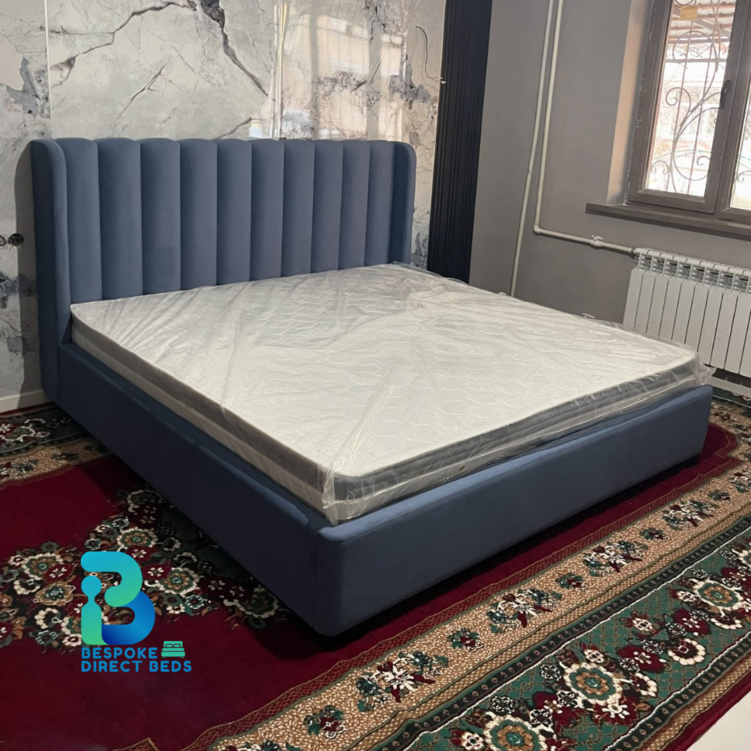Vertical Panel Bed PlumeWing Design | Bespoke Direct Beds #B85