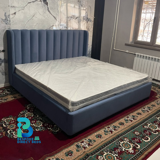 Vertical Panel Bed PlumeWing Design | Bespoke Direct Beds #B85