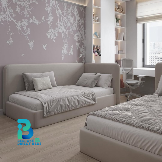 BlossomHug Aura Kids Corner Bed | Sofa Bed | Bespoke Direct Beds