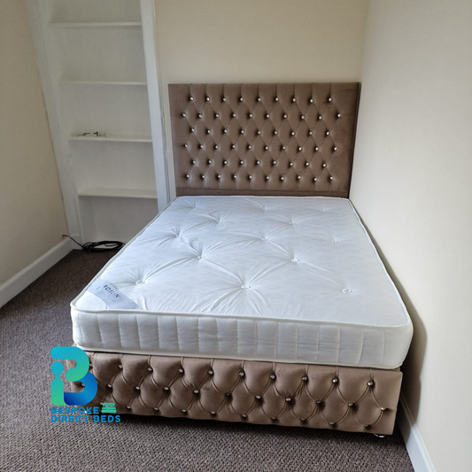CrystalTuft Radiance Divan Bed | Bespoke Direct Beds