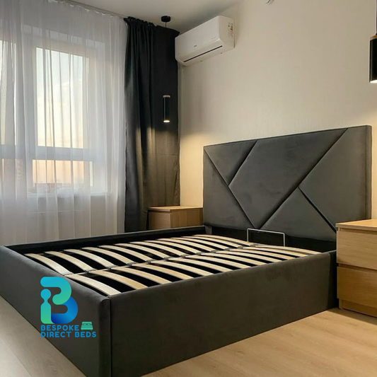 GeoForm Ultra-Luxury Panel Platform Bed | Bespoke Direct Beds