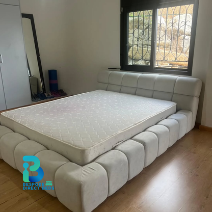 PlushHaven Edge Low Platform Bed Nova Edition | Bespoke Direct Beds