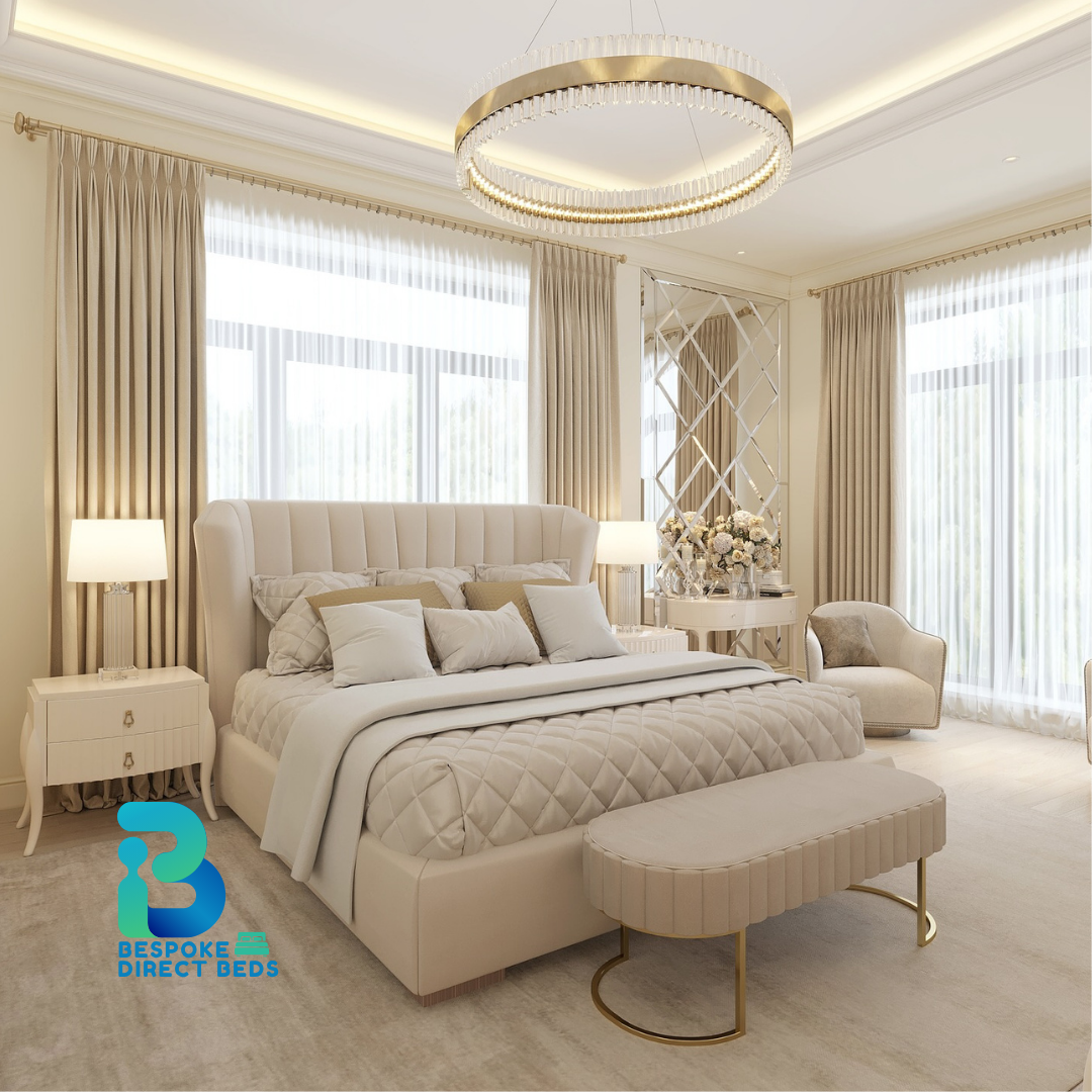 Wingback Bed LuxeGlide Design | Bespoke Direct Beds