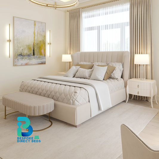 Wingback Bed LuxeGlide Design | Bespoke Direct Beds