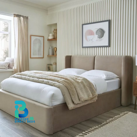 Platform Bed TwinCush Curve | Bespoke Direct Beds #B63
