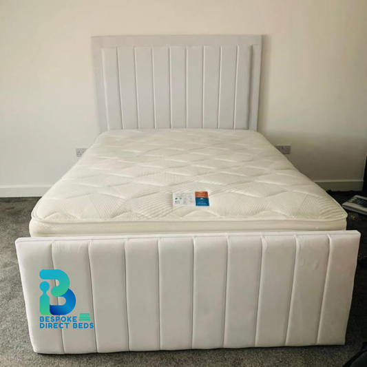 Panel Bed LinearLoom Vertical | Bespoke Direct Beds #B53