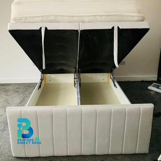 Panel Bed LinearLoom Vertical | Bespoke Direct Beds #B53