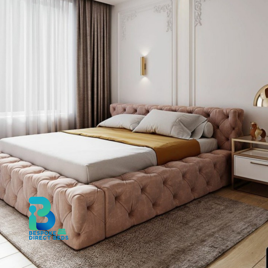 Platform Bed ChesterLuxe Lowline | Bespoke Direct Beds #B52