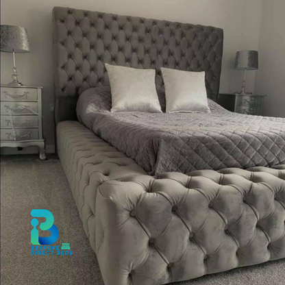 2025 Upholstered Ambassador Bed ChesterRoyale Style  #B22