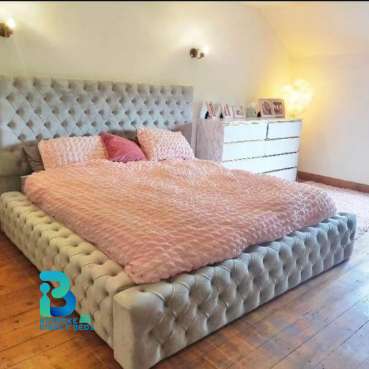 2025 Upholstered Ambassador Bed ChesterRoyale Style  #B22