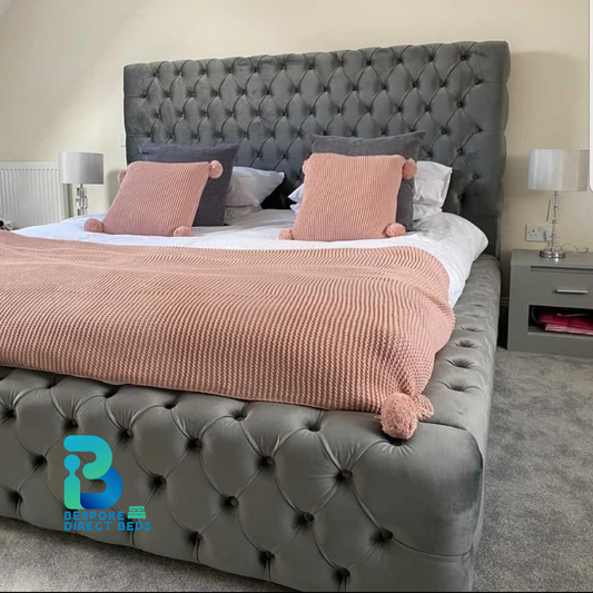 2025 Upholstered Ambassador Bed ChesterRoyale Style  #B22