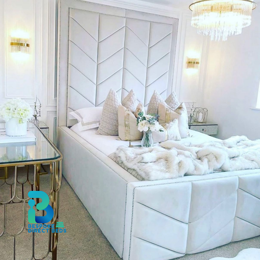 Panel Bed ChevronSuite Elite | Bespoke Direct Beds #B33