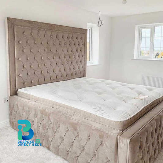 Upholstered Bed ImperialTall Grande | Bespoke Direct Beds #B32