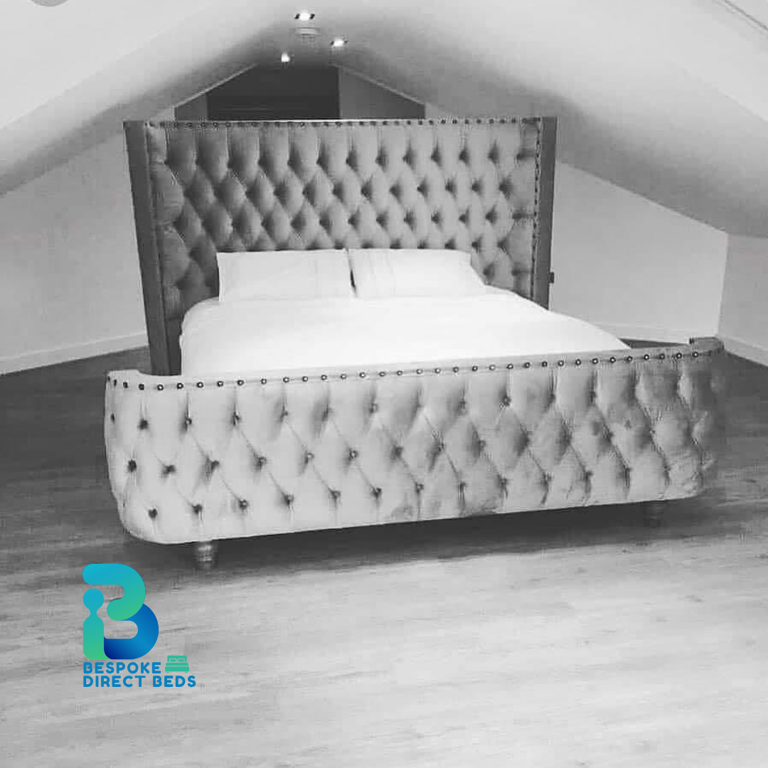 Wingback Bed StudRidge Luxe | Bespoke Direct Beds #B29