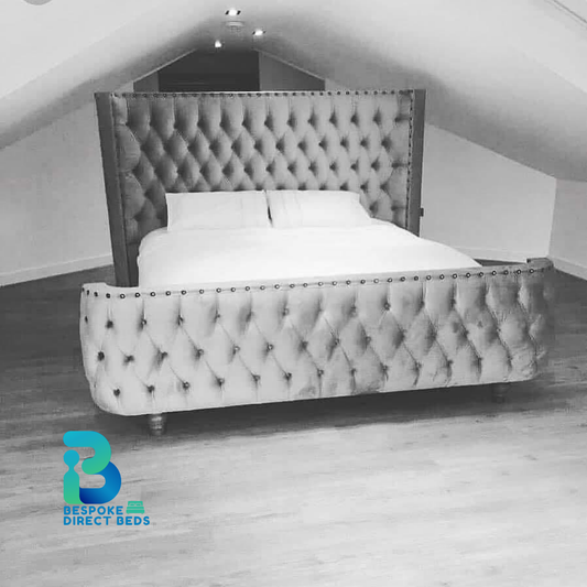 Wingback Bed StudRidge Luxe | Bespoke Direct Beds #B29