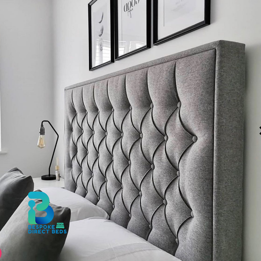 Panel Bed WeaveTuft Design | Bespoke Direct Beds #B17