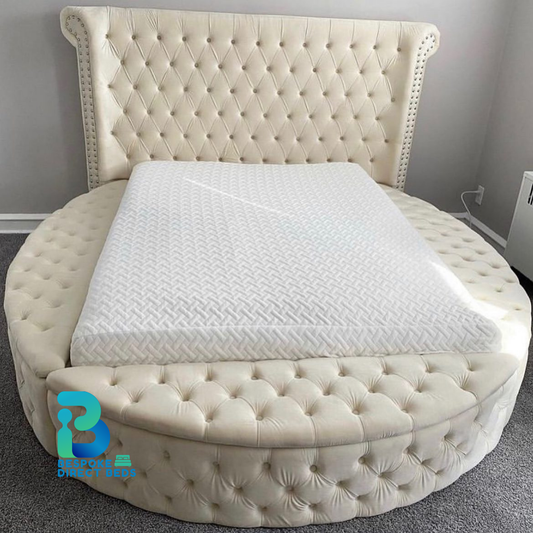 Round Bed Majestique Comfort | Bespoke Direct Beds #B16