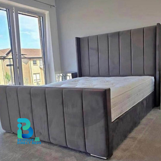 Wingback Bed UrbanEdge Panel | Bespoke Direct Beds #B10