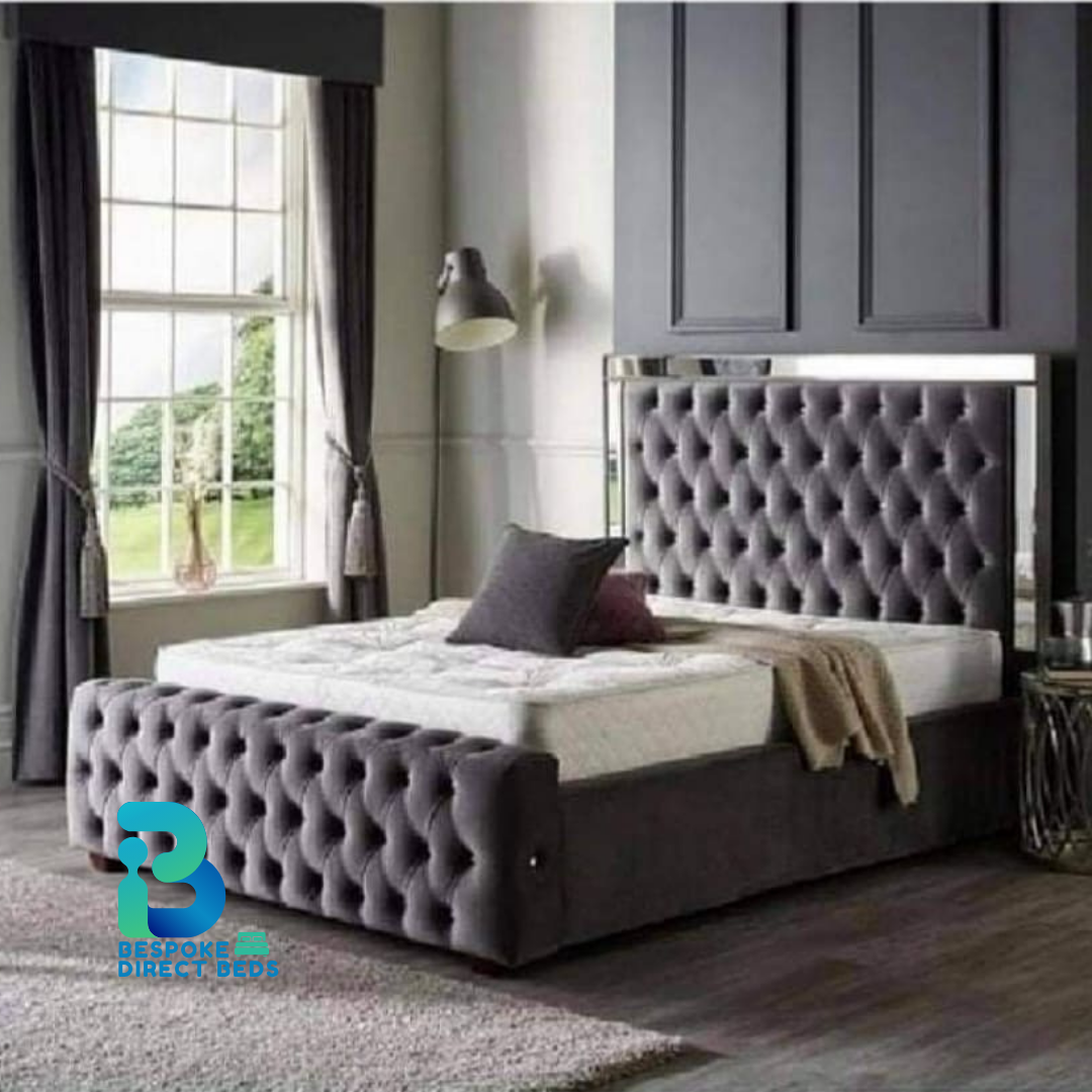 Chesterfield Bed CrownTuft Design | Bespoke Direct Beds #B6