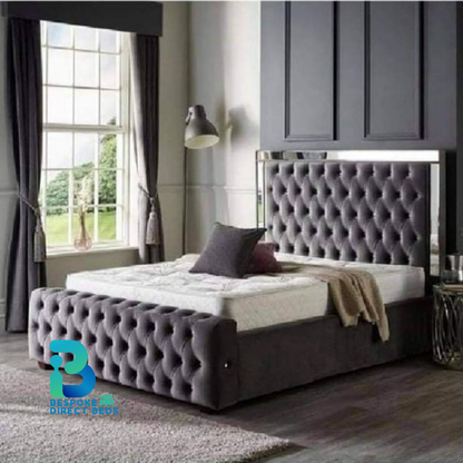 Chesterfield Bed CrownTuft Design | Bespoke Direct Beds #B6