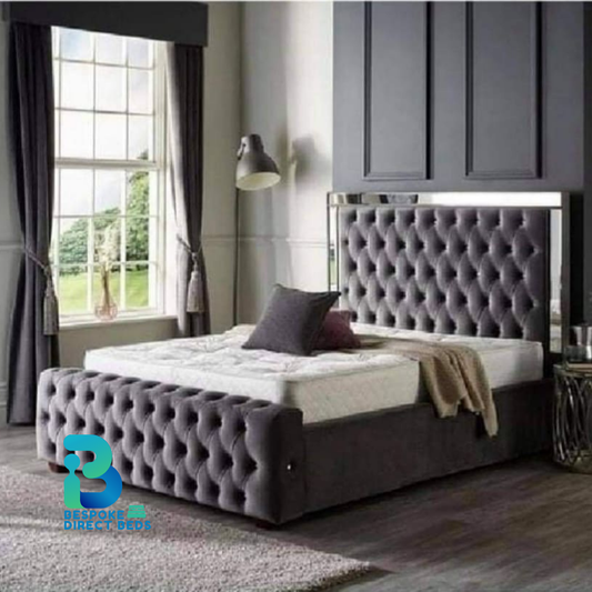 Chesterfield Bed CrownTuft Design | Bespoke Direct Beds #B6