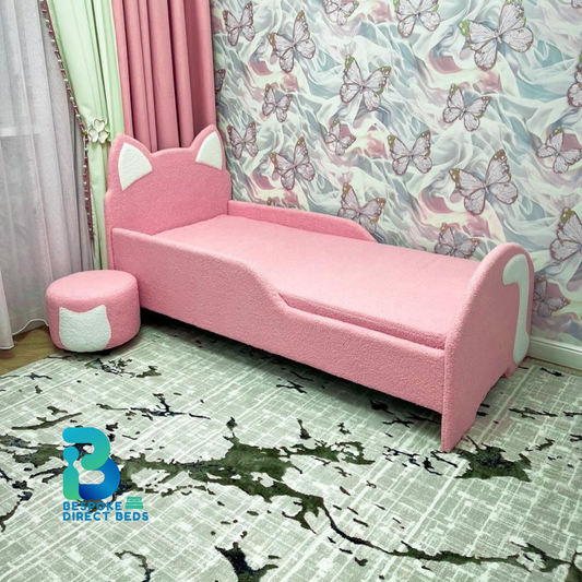 Kids Bed PurrNest with Side Rail | Bespoke Direct Beds #B2