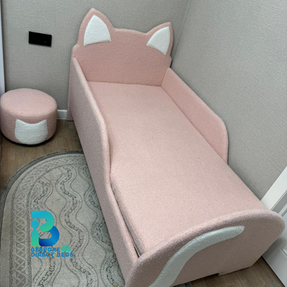 Kids Bed PurrNest with Side Rail | Bespoke Direct Beds #B2
