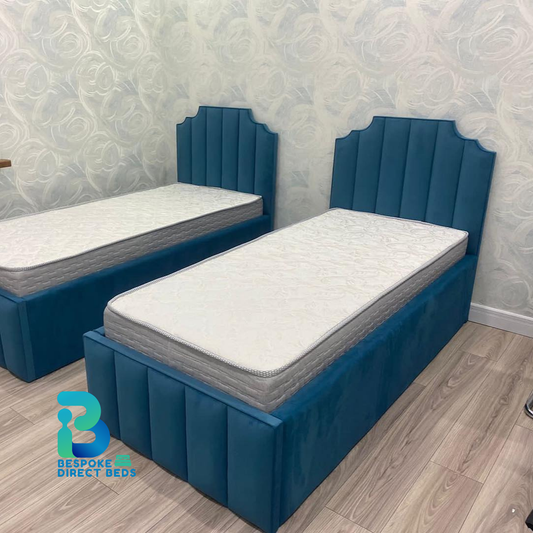 CrestWing Silhouette Panel Bed | Bespoke Direct Beds