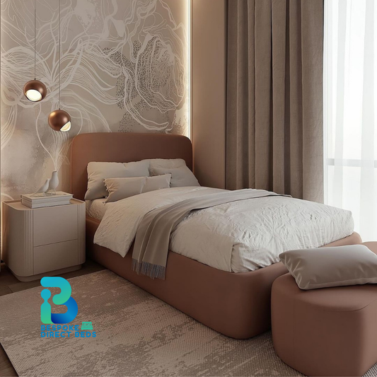CocoaLuxe Curve Kids Bed | Bespoke Direct Beds