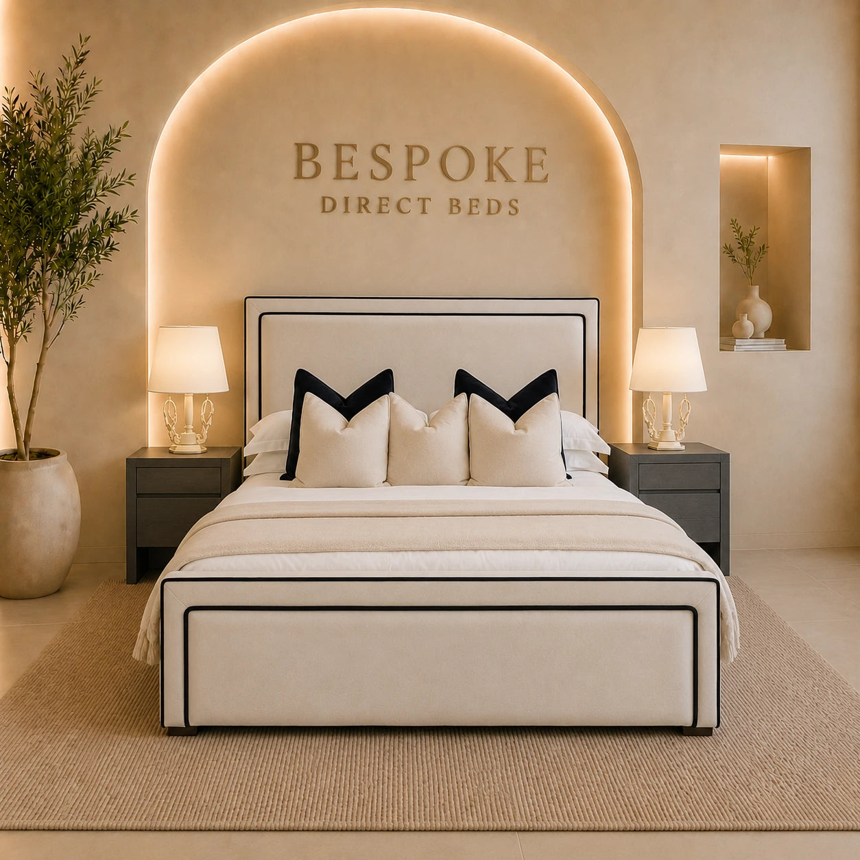 Armonique Luxe Bed – Contemporary Designer Elegance | LXB#32