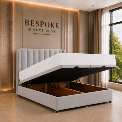 Aurevista Divan Ottoman Bed – Premium Lift Storage Elegance | BDB#21