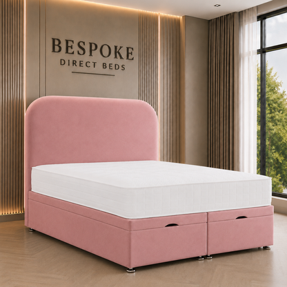 Celestique Divan Ottoman Bed – Elegant Ottoman Comfort | BDB#13