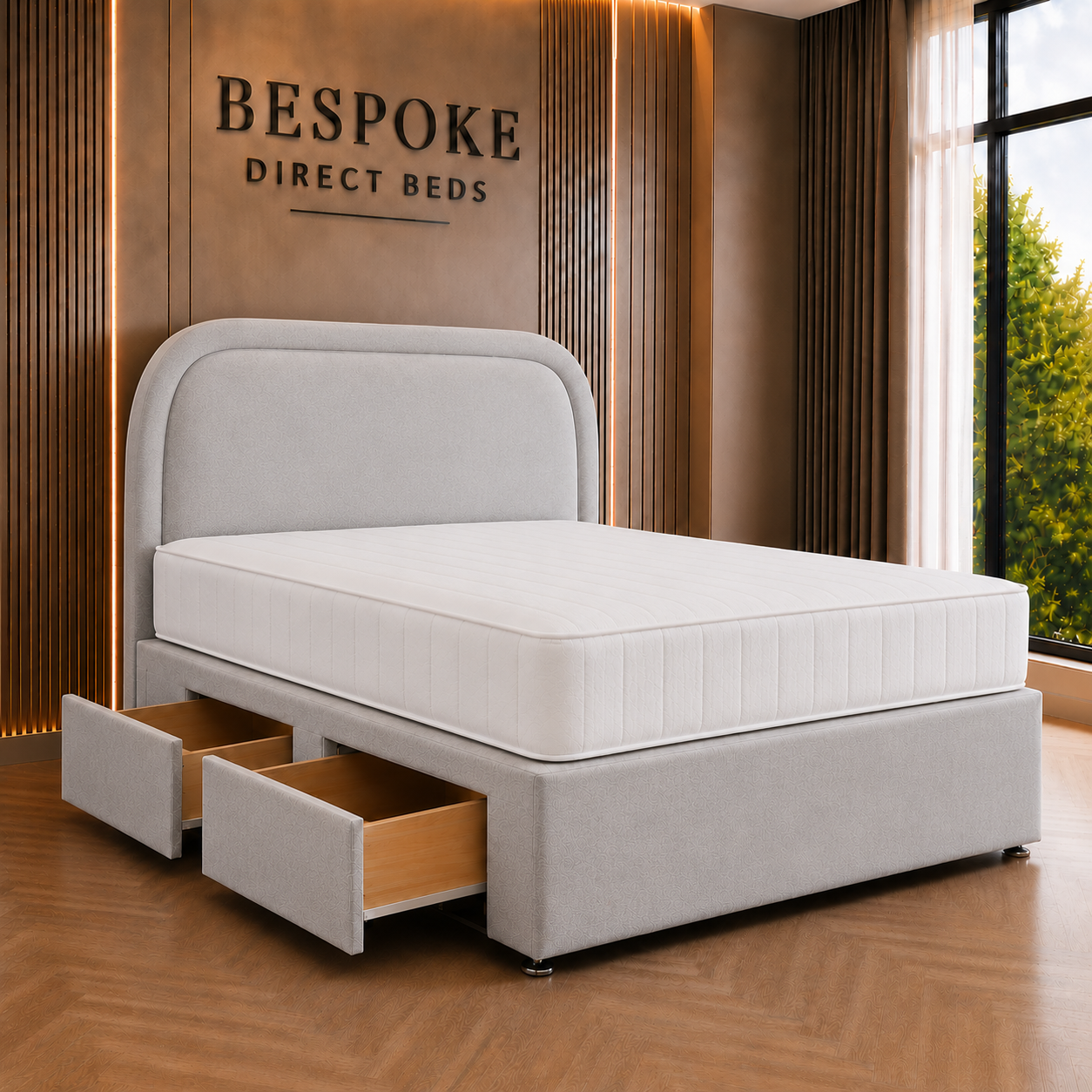 Cloudelle Divan Drawer Bed – Contemporary Organised Living | BDB#15