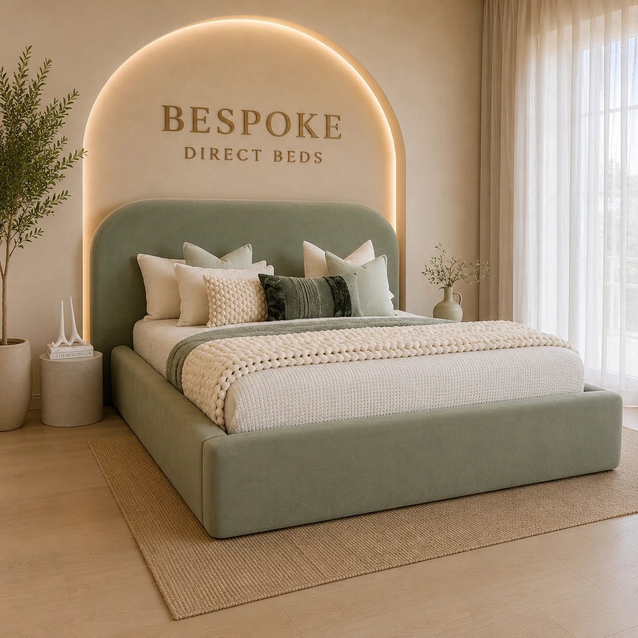 Crestoria Luxe Bed – Timeless Bedroom Prestige | LXB#27