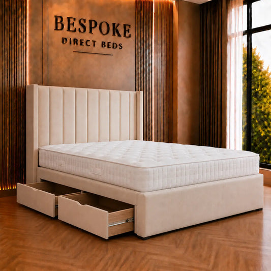 Elanova Divan Drawer Bed – Modern Multi-Drawer Comfort | BDB#24