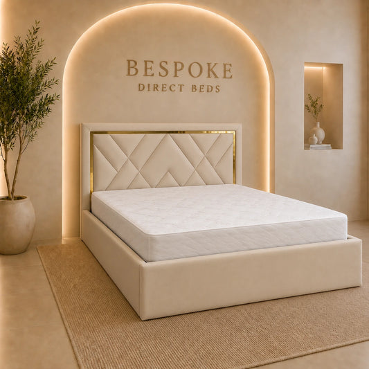 Elysian Luxe Bed – Timeless Upholstered Beauty | LXB#17