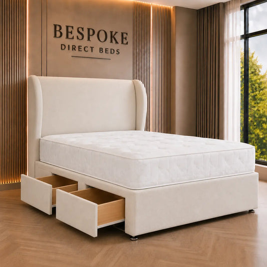 Harmonia Divan Drawer Bed – Premium Drawer Base Luxury | BDB#13